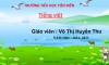 Giáo án điện tử tuần 8. Môn: Tiếng Việt