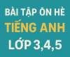 Mùa Hè Vui Học: Bí Quyết Giúp Con Giỏi Tiếng Anh Với Bài Tập Ôn Hè Lớp 3, 4, 5