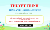 Trọn Bộ Tài Liệu Thuyết Trình Tiếng Anh Lớp 5 (Global Success) - Gồm PowerPoint, Audio & Video Hướng Dẫn